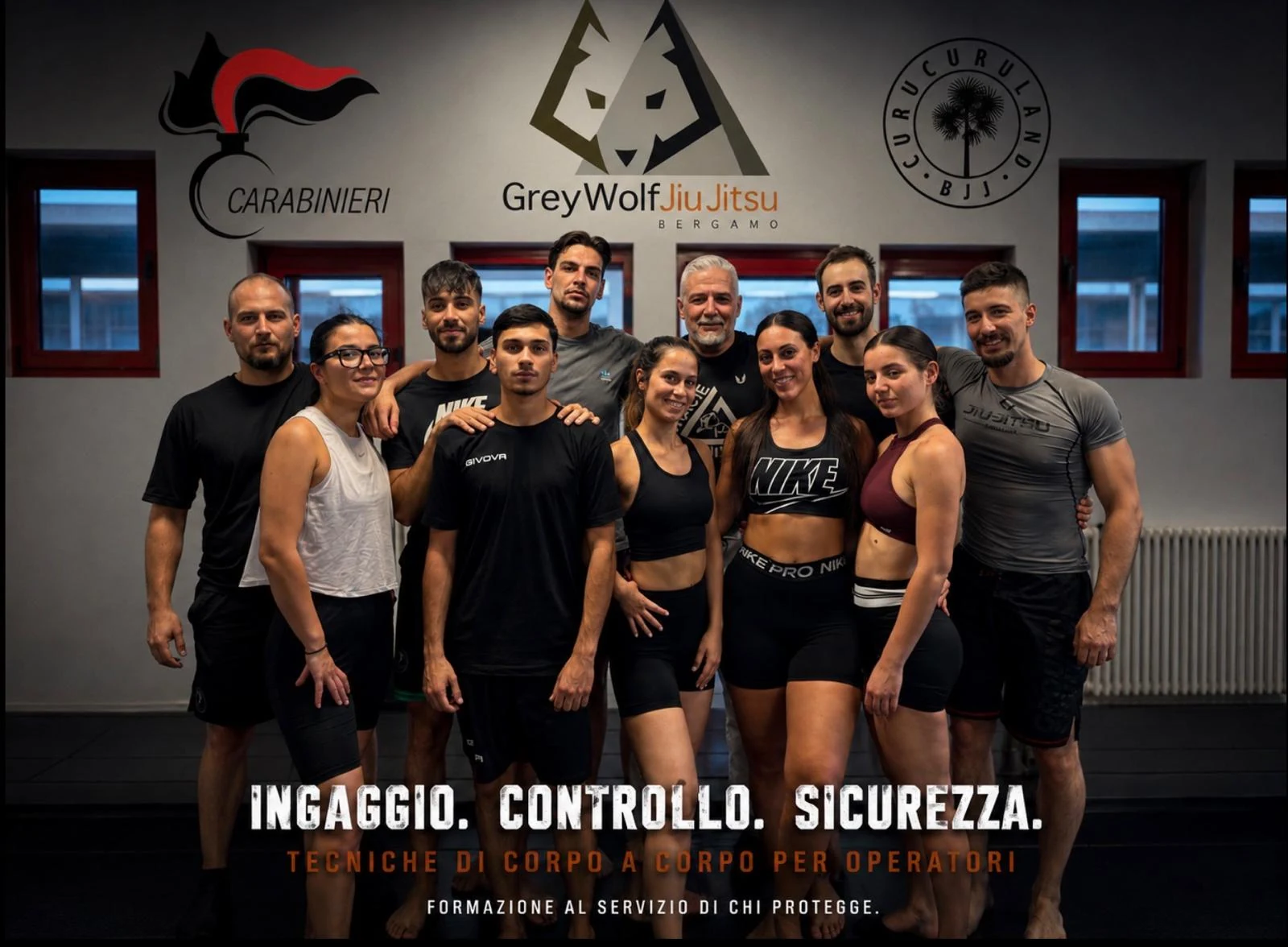 Formazione Grey Wolf dedicata alle tecniche di controllo e sicurezza per operatori
